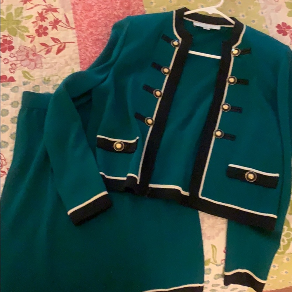 St John Skirt Suit